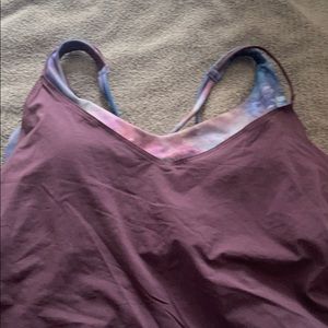 Athleta tank with built in bra.